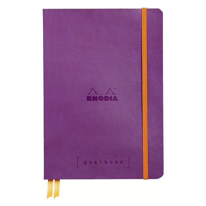 Carnet Rodhiarama GoalBook A5 240 p Violet