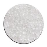 Perles Toho 11/0 opaque luster blanc effet nacré 3g