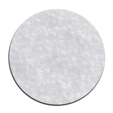 Perles Toho 11/0 opaque blanc effet brillant 3g