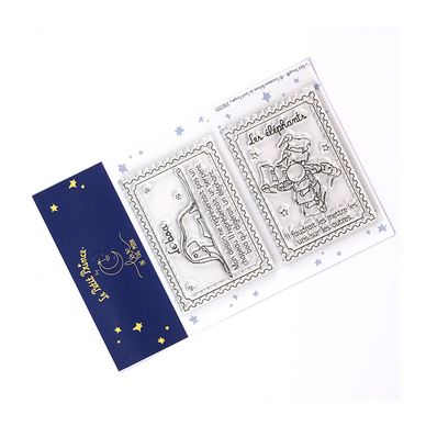 Tampons transparents timbre Les secrets du Petit Prince : Les animaux