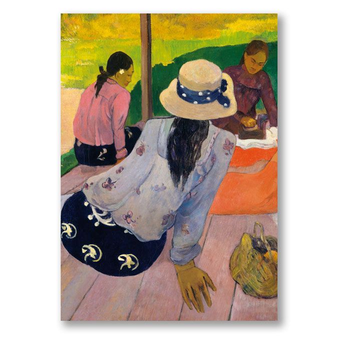Mini Artbook Gauguin Sieste 12 x 17 cm