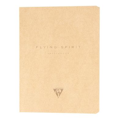 Carnet de dessin Flying Spirit kraft 90 g/m²