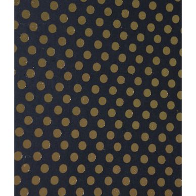 Papier Indien 50 x 70 cm 120 g/m² Feuille d'Or motif Pois