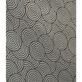 Papier Indien 50 x 70 cm 120 g/m² Feuille d'Argent motif Hypnotic