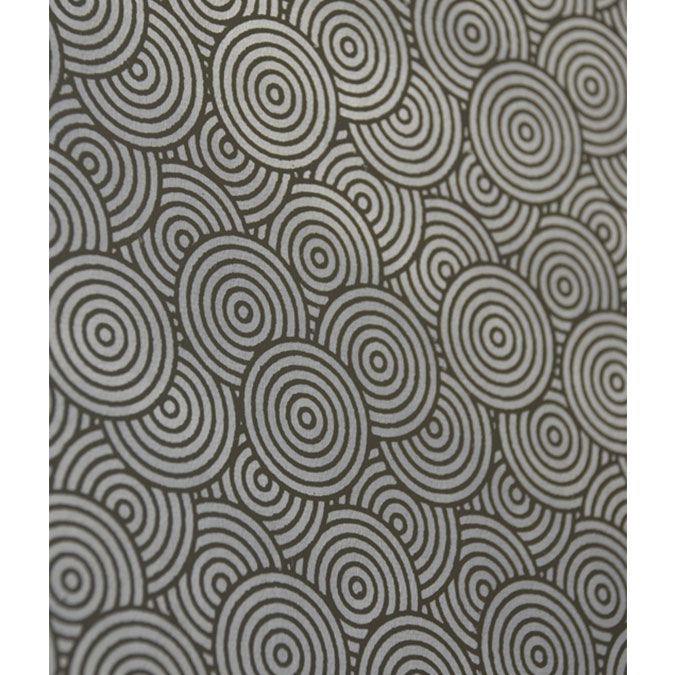 Papier Indien 50 x 70 cm 120 g/m² Feuille d'Argent motif Hypnotic