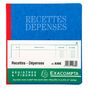 Carnet Recettes-Dépenses 80 p 21 x 19 cm