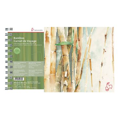Carnet de voyage bamboo 15 x 25 cm 265 g/m²