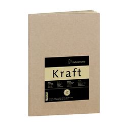 Carnet de croquis Kraft 120g/m²  A4 20 feuilles