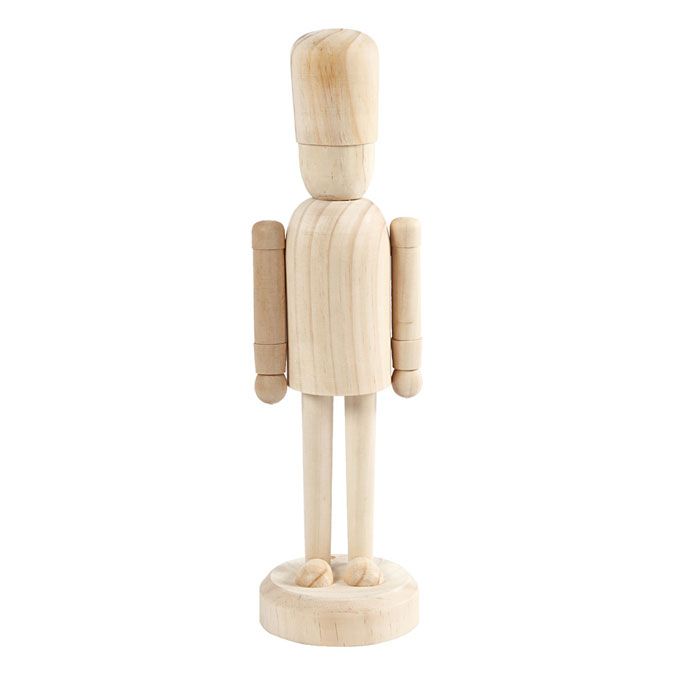 Figurine Soldat en bois 45 cm