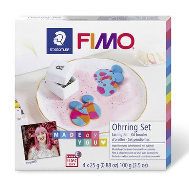 Kit FIMO Soft Made by you Boucles d'oreilles
