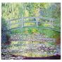 Puzzle d'art en bois 80 pièces Monet Le pont japonais