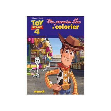 Mon premier bloc à colorier Disney Toy Story 4