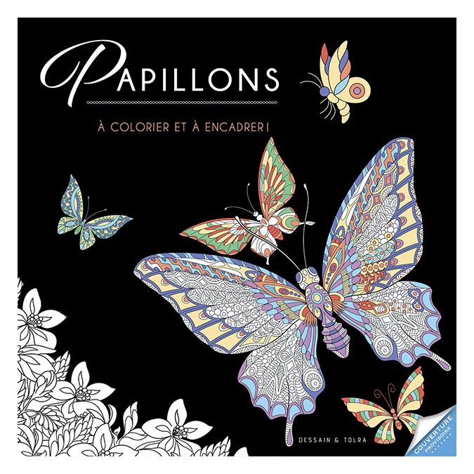 Illustrations à colorier Merveilleux papillons