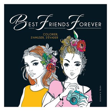 Illustrations à colorier Best Friend Forever
