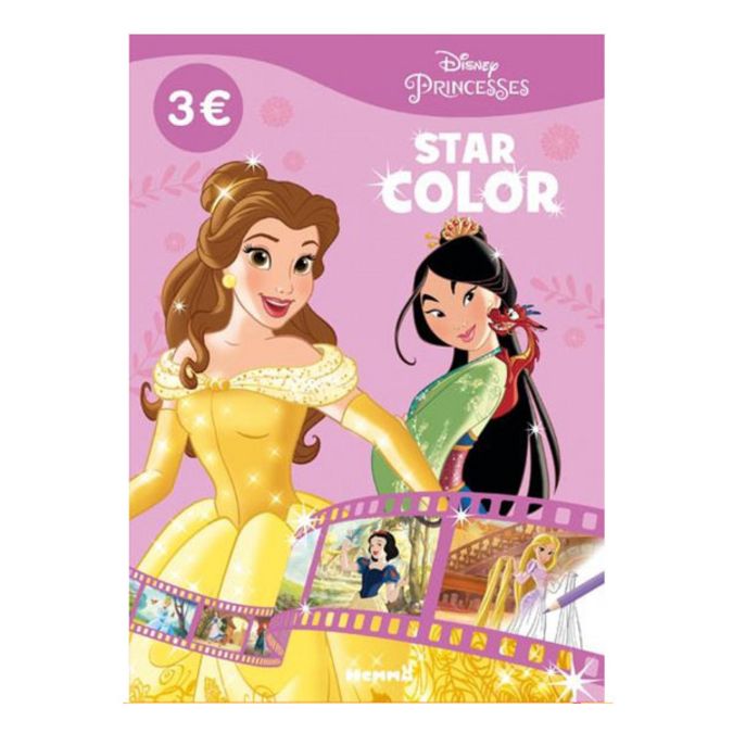 Album de coloriage Star color Disney princesses