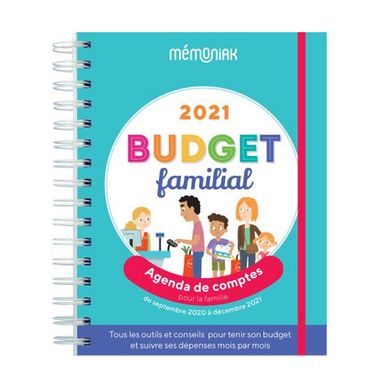 Agenda familial de compte Mémoniak 2020 - 2021