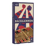 Jeu Backgammon en bois Vintage
