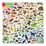 Puzzle Forêt Monde arc-en-ciel 1000 pièces
