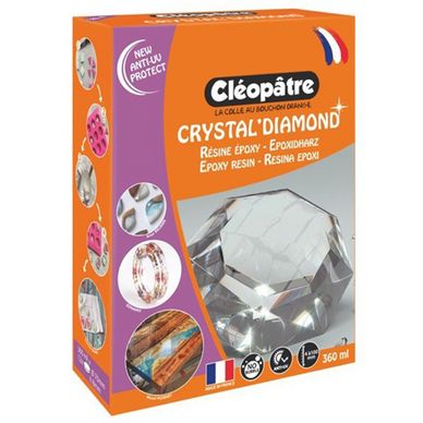 Résine transparente Crystal'Diamond 360 ml