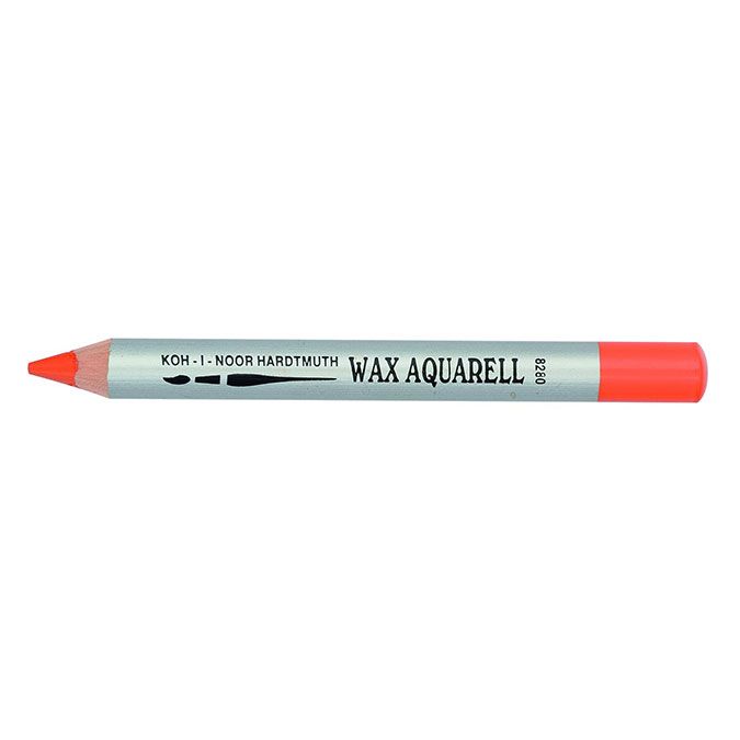 Crayon cire aquarellable Wax Aquarell Rose frais