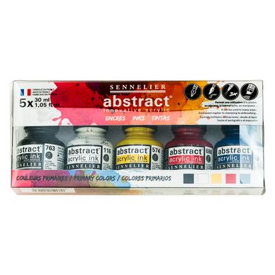 Encre acrylique Abstract Set 5 x 30 ml