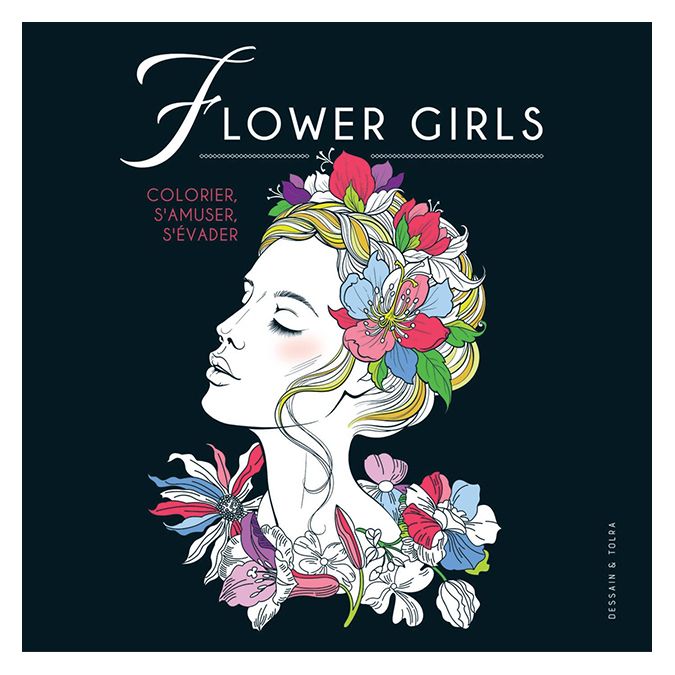 Illustrations à colorier Flower Girls