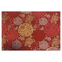 Papier indien 50 x 70 cm 120 g/m² Dollop Rouge Rose Or & Argent