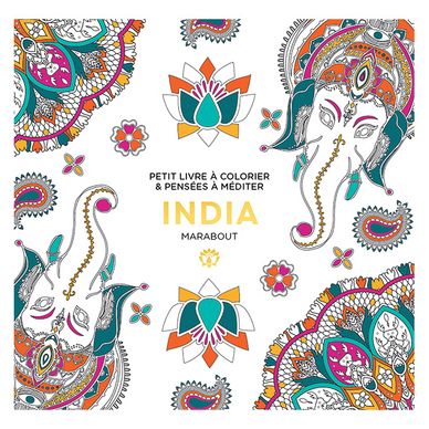 Le petit livre de coloriages India
