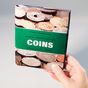 Album de poche COINS 8 feuilles Monnaies du monde max Ø 33 mm