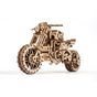 Puzzle mécanique en bois Moto UGR-10 avec Side-Car