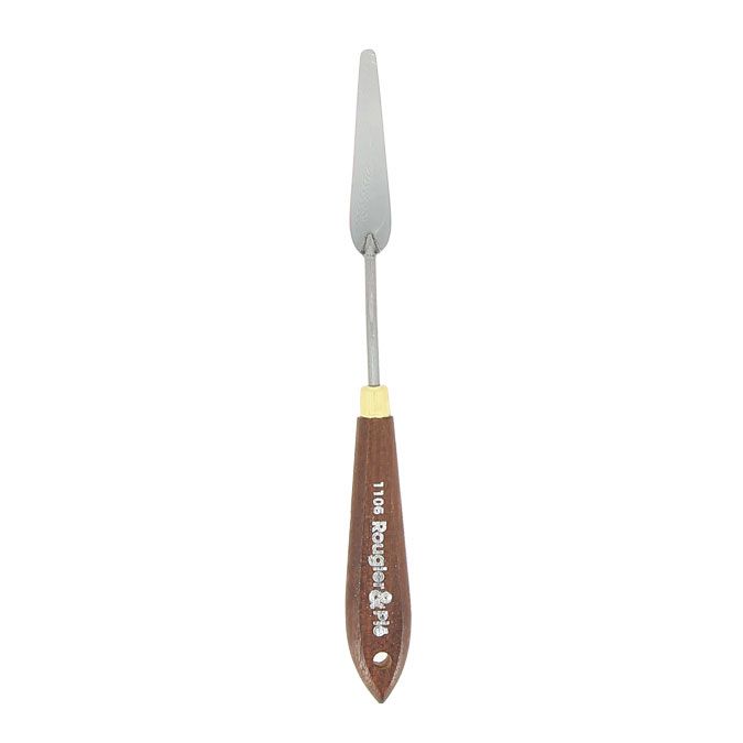 Couteau à peindre Ovale allongé 70 x 25 mm