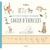 Livre Dessiner des animaux supermignons : Cahiers d'exercices
