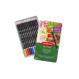 Crayon de couleur Academy Boîte métal 12 pcs