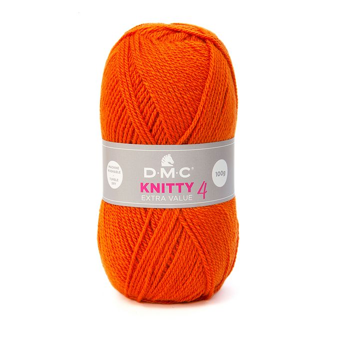 Fil à tricoter Knitty 4 100 g Gris cendré n°790