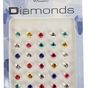 Bijoux pour la peau Diamants multicolores 30 pcs