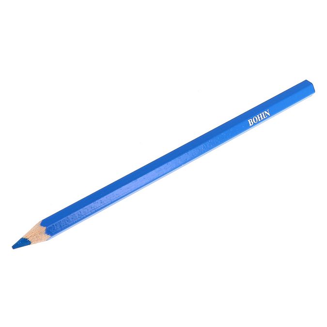 Crayon craie bleu
