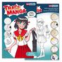 Gabarit Trace Manga modèle Écolière
