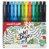 Stylo roller Signo My Bujo 0.7 mm 12 couleurs Set 1