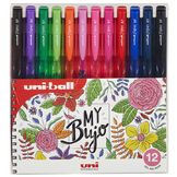Stylo roller Signo My Bujo 0.7 mm 12 couleurs Set 2