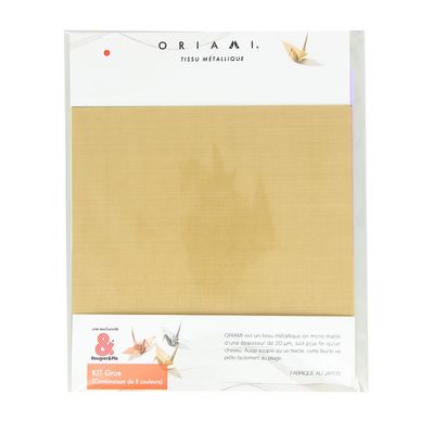 Origami en métal Kit Grue 5 feuilles