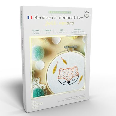 Kit savoir-faire Broderie décorative Renard