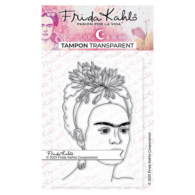Tampon transparent Frida Kahlo® : La belle Frida