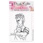 Tampon transparent Frida Kahlo® : La femme au chien