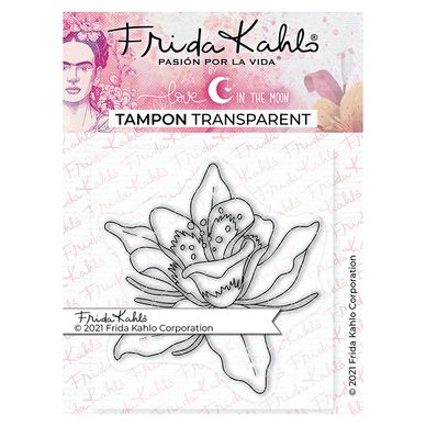 Tampon transparent Frida Kahlo® : Mélancolique 1