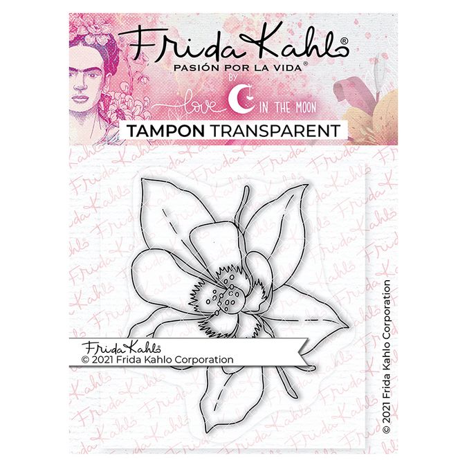 Tampon transparent Frida Kahlo® : Mélancolique 3