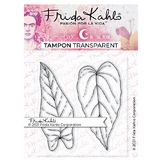 Tampon transparent Frida Kahlo® : Feuilles tropicales 2