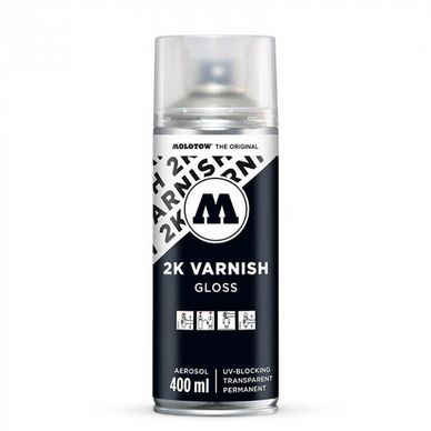 Vernis bi-composant 2K en spray anti UV Urban Fine-Art Brillant 400 ml