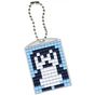 Kit créatif Pixel porte-clé 4 x 3 cm - Pingouin