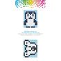 Kit créatif Pixel porte-clé 4 x 3 cm - Pingouin