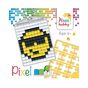 Kit créatif Pixel porte-clé 4 x 3 cm - Emôticone